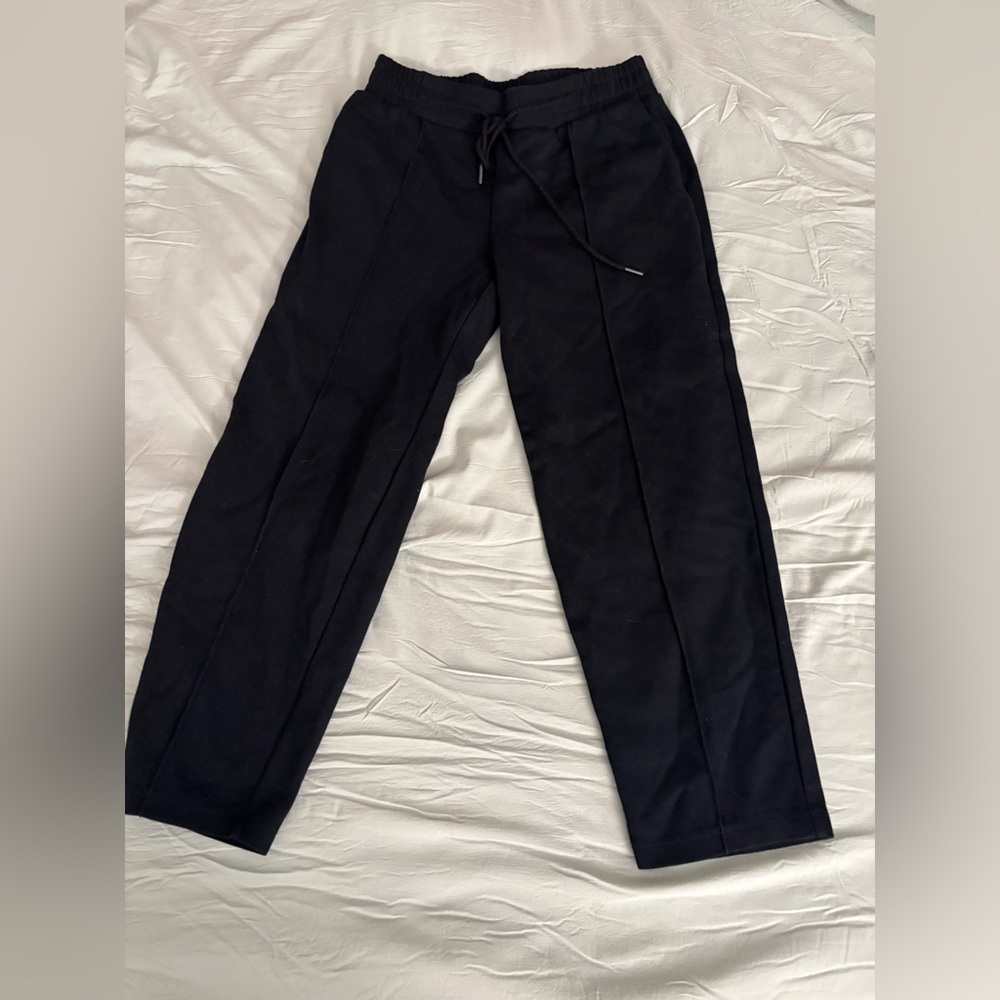 a new day Women’s Drawstring Straight-Leg black comfy pants